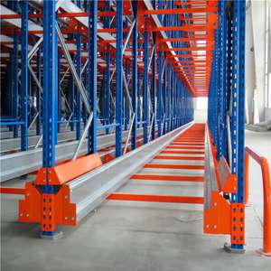 Estantes de metal apilables automatizados Estantes de almacenamiento y unidades de estanterías Almacén Asrs Pallet Shuttle Racking System - Product Image 3