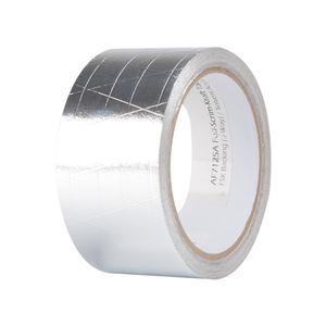 <span class=keywords><strong>Nastro</strong></span> Adesivo in <span class=keywords><strong>Alluminio</strong></span> FSK a 3 Vie Rinforzato Impermeabile Ignifugo Argentato per HVAC - Product Image 2