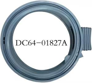 Joint d'étanchéité de porte DC64-01827A compatible avec <span class=keywords><strong>lave</strong></span>-<span class=keywords><strong>linge</strong></span> <span class=keywords><strong>Samsung</strong></span> WD8704REG/XSC, garniture de fenêtre de visualisation, pièces de rechange en caoutchouc - Product Image 2