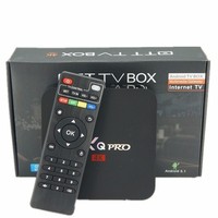 Boîtier vidéo MXQ PRO 5G en streaming WiFi Android 9.0 Résolution vidéo 4k Décodeur vidéo 3d Android TV