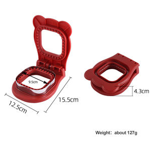 Utensilios de Cocina Ecológicos, Cortador y Sellador de Sándwiches de Acero Inoxidable para Hornear Pasteles, Tartas y Repostería - Product Image 5