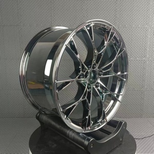 Rines SHIN Forjados en Cromo Plateado de 17 18 19 20 21 Pulgadas 5x112 5x120 para BMW Serie 3 <span class=keywords><strong>4</strong></span> 5 Tesla Model 3 Y Audi A4 A5 - Product Image 4