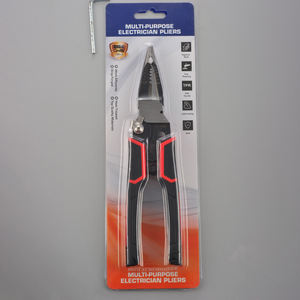 <span class=keywords><strong>Pince</strong></span> à <span class=keywords><strong>sertir</strong></span> tout-en-un en acier inoxydable pour manuels personnalisable - Product Image 2