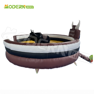 Offre Spéciale : Machine de Combat de Taureau Gonflable Personnalisée pour Parc d'Attractions avec Taureau de Rodeo et Matelas Gonflable à Vendre - Product Image 3