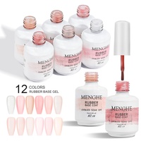 Vernis à ongles professionnel en gel caoutchouc à base de HEMA et TPO Free, prix d'usine, marque privée pour salon de manucure