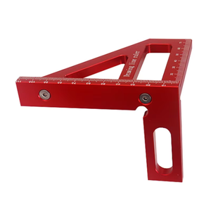 Ağaç İşleme kare iletki alüminyum alaşım gönye üçgen cetvel ölçme aracı mühendis marangoz için - Product Image 2