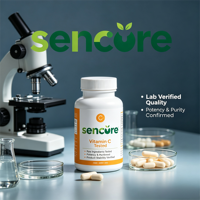 Complément minéral pour adultes à base de vitamine C du fabricant OEM pour une fonction thyroïdienne saine et un soutien immunitaire, capsules à absorption élevée
