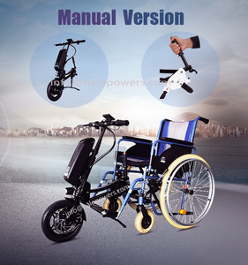 Vélo à main électrique puissance 250w pour fixation de fauteuil roulant kit de handbike accessoires de fauteuil roulant handbike désactiver <span class=keywords><strong>handicap</strong></span> des personnes âgées - Product Image 2