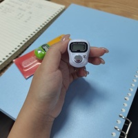 Compteur de doigts électronique à 5 chiffres avec écran LCD numérique pour le golf, le tricot et la comptabilité manuelle