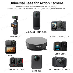 Soporte de ventosa con bloqueo giratorio para parabrisas de coche, para DJI Action, GoPro, Insta360 y accesorios de cámaras deportivas - Product Image 3