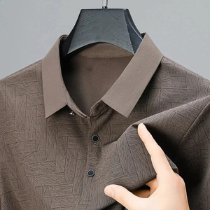 เสื้อโปโลสำหรับผู้ชายเสื้อกอล์ฟแบบซับเหงื่อพิมพ์ลาย3D เสื้อโปโลแบบลำลองเสื้อกอล์ฟฤดูร้อน - Product Image 2