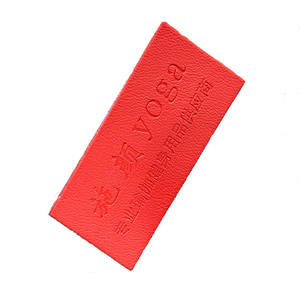 Tùy Chỉnh Chất Lượng Cao Logo Debossed May Trên Chính Hãng Tag Mũ Da Nhãn Cho Có Thể Giặt Quần Áo <span class=keywords><strong>PU</strong></span> Giả Da Các Bản Vá Lỗi - Product Image 3