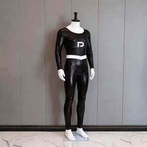 Costume de cosplay Phantom Danny Sam Manson, combinaison intégrale en vinyle, jeu de rôle d'Halloween, tenue d'anime, taille adulte - Product Image 2