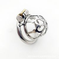 Metal tres anillos ahuecados lavable suave pene jaula pene bloqueo masculino cinturón de castidad adultos juguetes sexuales para hombres