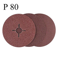 Entrepôt DE, expédition 24h/24, 10 disques abrasifs en fibre, disques abrasifs en fibre à rainure croisée, disques abrasifs en fibre pour meuleuse d'angle