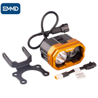 Phares modifiés GiGigo Gi02-QF adaptés à Surron Light Bee, phare avant LED, écran LED amélioré, 2 lentilles