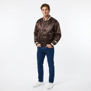 Full Sleeve Polyester Shell Snap Button <b>Jacket</b> - Product Image 4