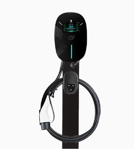 Borne de recharge murale intelligente AC 7kW 11kW 22kW pour véhicules électriques domestiques, Type 1 Type 2, avec écran LCD, pour véhicules électriques à énergie nouvelle - Product Image 2