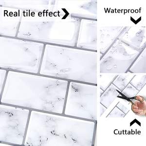 Nouveau autocollant <span class=keywords><strong>de</strong></span> papier peint 3d <span class=keywords><strong>spécial</strong></span> peel and stick carrelage dosseret cuisine - Product Image 2