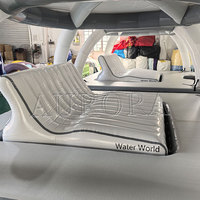 Plateforme flottante gonflable pour la mer, tente, canapé-lit de loisirs multi-personnes, rangée flottante, lit flottant, piscine, yacht
