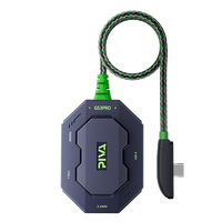 Connecteur Coudé 4-en-1 PD 60W Charge Rapide Convertisseur USB Type-C vers Hub 3.5mm Adaptateur de Jeu Coudé Type-C Alimentation pour Ordinateurs Portables Tablettes