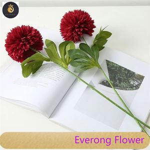 Fausse <span class=keywords><strong>fleur</strong></span> en vrac 52cm artificielle chrysanevemum boule <span class=keywords><strong>bouquet</strong></span> <span class=keywords><strong>de</strong></span> fleurs pour décor <span class=keywords><strong>de</strong></span> fête <span class=keywords><strong>de</strong></span> <span class=keywords><strong>mariage</strong></span> - Product Image 3