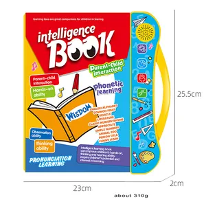 Kids Thinking Developing Point Reading Machine Finger Touch Audio Intelligence Book For Child