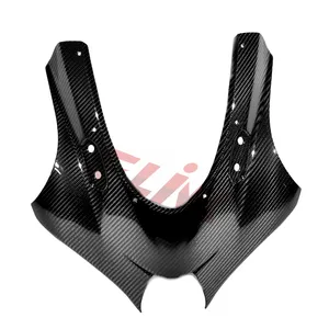 Tùy chỉnh OEM Phụ tùng xe máy 100% sợi carbon xe máy phía trước fairing cho Suzuki gsxr 1000 2017 +