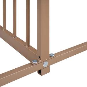 Dos Camas Compartidas, Estructura de Cama de Madera <span class=keywords><strong>con</strong></span> Barandillas para Niños, Niñas y Niños - Product Image 6