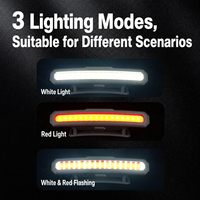 Lampe frontale magnétique à LED rechargeable solaire haute puissance, super lumineuse 1000LM, longue autonomie, lumière rouge et blanche, pour le camping, marque privée