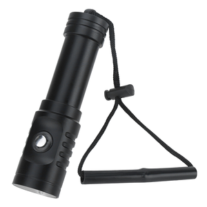 Chuyên nghiệp lặn Đèn pin không thấm nước 1800 lumens siêu sáng <span class=keywords><strong>LED</strong></span> dưới nước 80m cho cắm trại - Product Image 1