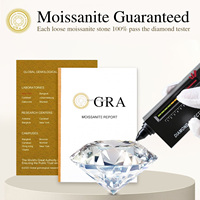 Collier en argent sterling 925 avec pierre de moissanite en forme de goutte d'eau, taille poire, 1,5 carat, couleur D, pureté VVS1, certificat GRA, bijoux fins pour femmes, fiançailles
