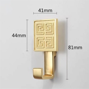 Perchero de pared de hierro para ropa, gancho para puerta de entrada, gancho para colgar en la pared, perchero para zapatos, diseño moderno para herramientas - Product Image 4