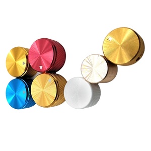 15Mm CNC Chuyển Các Bộ Phận Bass Nhựa Điều Khiển Âm Lượng Núm Đồ Nấu Nướng Khuếch Đại Dj Guitar 6Mm Lò Nướng Nhà Bếp M12 Nhôm Núm - Product Image 5