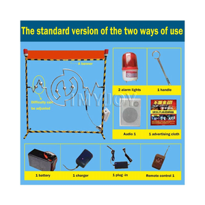 Étal de carnaval personnalisable pour adultes enfants jeu de fil choc bosse main stable choc électrique labyrinthe jouets - Product Image 3