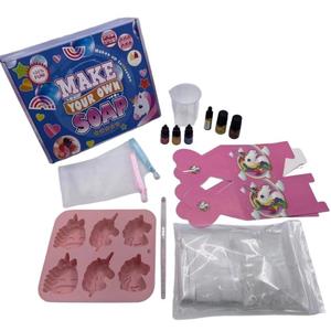 2026 DIY Kids 'craft Kits handmade xà phòng làm Kit Nguồn cung cấp cho người mới bắt đầu với sắc tố, silicon khuôn, tinh dầu, Hộp quà tặng - Product Image 2
