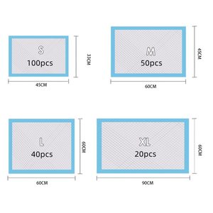 Muestra gratis negro 5 capas a prueba de fugas perro Wee Almohadillas Adhesivas 30 "x 36" X perros grandes almohadilla de entrenamiento para cachorros almohadillas desechables para orinar para mascotas - Product Image 5