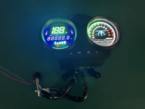 Đồng hồ đo xăng điện áp số độ sáng cao quãng đường RPM giờ cho Bera <span class=keywords><strong>SBR</strong></span> <span class=keywords><strong>150</strong></span> SBR150 cc đồng hồ đo vòng tua - Product Image 6