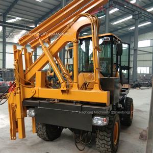 Perforadora de Pilotes Solar Fotovoltaica, Perforación en Espiral, Perforación de Pilotes para Barandillas, Equipo de Perforación para Ingeniería - Product Image 3