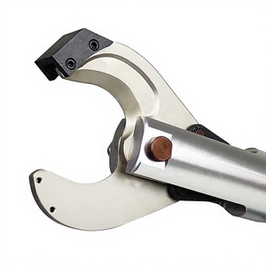 Coupe-câble <span class=keywords><strong>hydraulique</strong></span> sans fil EZ-65C 60KN, max. 65 mm pour câbles blindés CU AL, outil de coupe de fil alimenté par batterie rechargeable 18V - Product Image 2