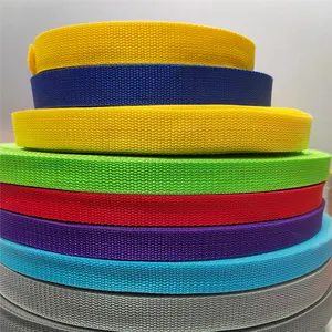20 25 50mm Width Webbing And Strapping Belt Backpack Nylon With Herringbone Twill Belt Polyester Satin Ribbon