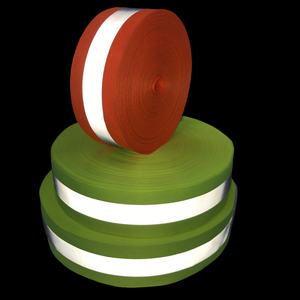 맞춤형 친환경 고시인성 반사 웨빙 폴리에스터 프린트 신발 가방 홈 텍스타일 의류용 바느질 - Product Image 4