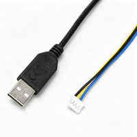 Kabel Harness USB 2.0 a Male ke Konektor JST PH/XH untuk Transmisi Daya & Data dalam Kontrol Industri, Elektronik DIY