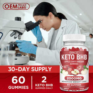 Gummies au vinaigre de cidre OEM/ODM pour favoriser la perte de poids et la détoxification, utilisées pour une gestion saine du poids - Product Image 2