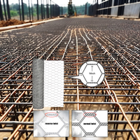 Maille hexagonale enduite de PVC en gros de gabion pour les clôtures de cages de fil de poulet de filet de stuc