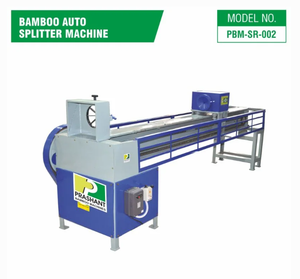 Máquina automática para partir bambú con velocidad de corte ajustable para carpintería personalizada y aplicaciones de precisión en la división de bambú - Product Image 2