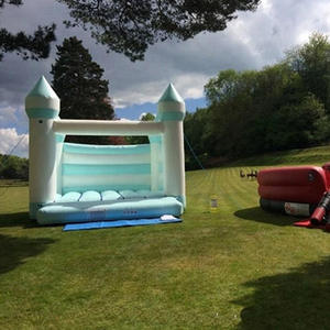 Alliance <span class=keywords><strong>Comprar</strong></span> castillos inflables para niños pequeños, medianos, grandes, blancos, para eventos, fiestas, bodas, pastel, casa de rebote - Product Image 3