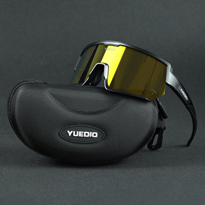 YUEDIO高品質TR90サイクリングサングラスZ87.1スポーツグラス（3種類のレンズ、度付きレンズ挿入可能） - Product Image 3