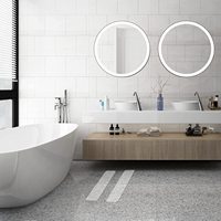 Bande adhésive transparente en silicone antidérapante, résistante à l'usure, autocollants pour marches d'escalier, bandes de sécurité en PVC mat pour usage intérieur/extérieur