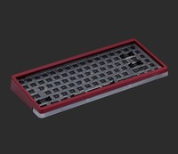 Clavier en aluminium anodisé sablé aux couleurs Cuspurplerious, couleur or, pour prototype de bijoux et bagues, usinage CNC
